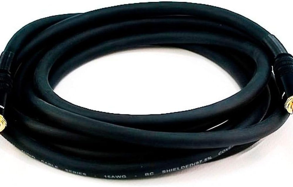 Monoprice 1/4-Inch TRS Male to Male Cable - 25 Feet - Black, 16AWG, Gold Plated - Premier Series - Image 3